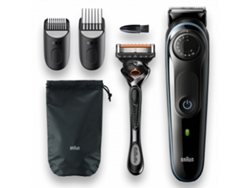 Cortapelos Braun BeardTrimmer 5 BT5341 Negro, Azul