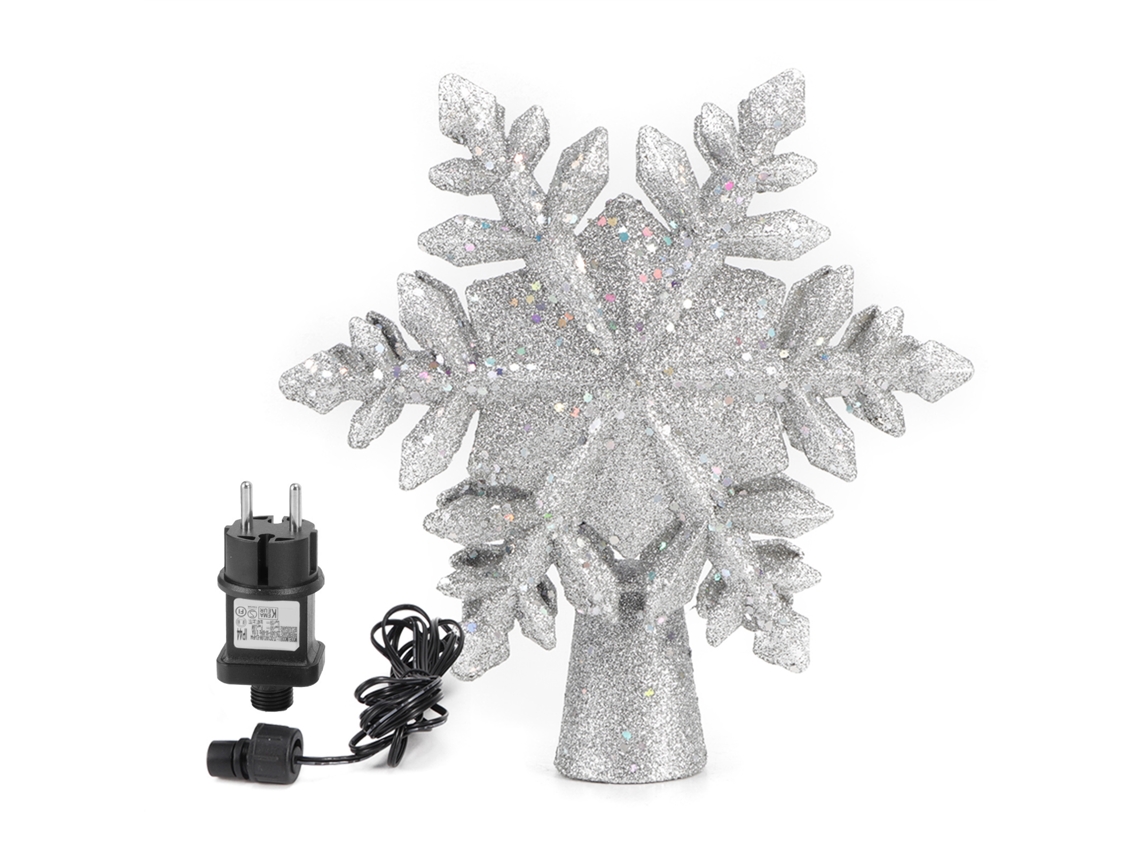 Proyector LED para copas de árboles con copo de nieve giratorio