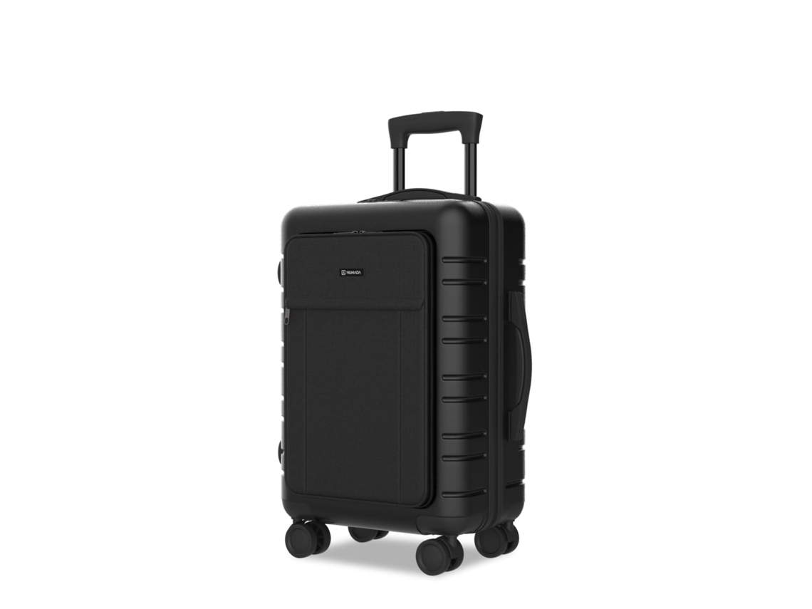 Maleta De Cabina Negro Numada Upfly T21 Con Bolsillo Frontal (56x37x23,5cm)