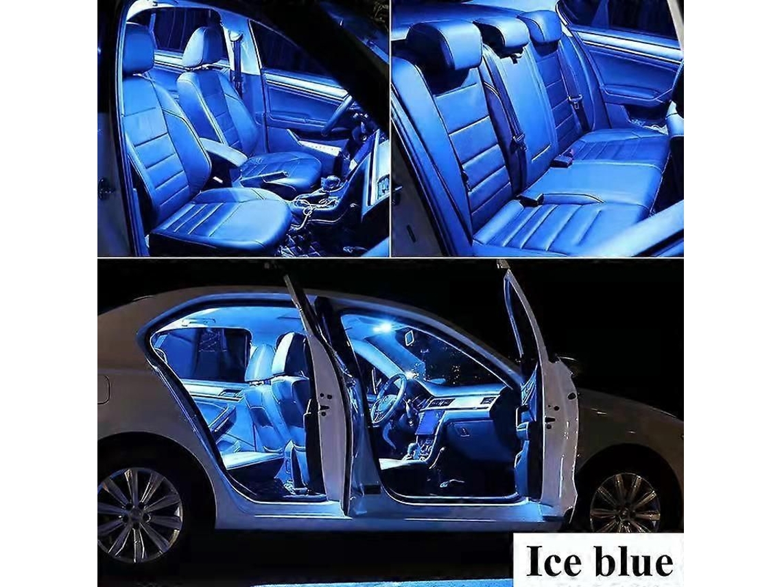 2026altiro-kit De Luces Led Interiores Canbus Para Toyota Land Cruiser Prado Highlander Chr Rav4 Prius Corolla Auris Azul Hielo 8000k Rav4 2016-2021 6p