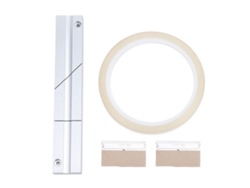 Juego De Costura De Cinta Profesional Revoxsonido Para Cintas En Rollo De 1/4 De Pulgada A 10 Pulgadas Con Bloque