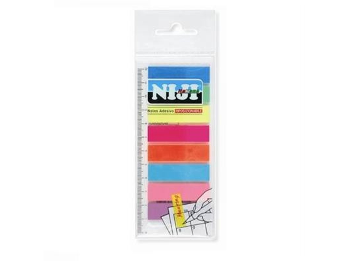 Niji 21345 bandera adhesiva 25 hojas