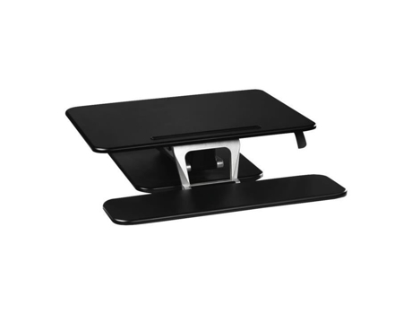 Soporte para monitor HAMA Booster M, soporte para ordenador portátil de sobremesa, color negro