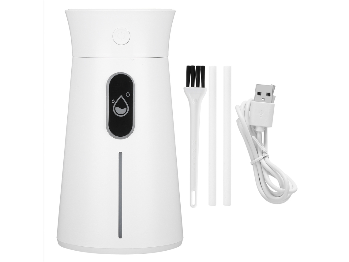 Humidificador de aire de 380 ml con nanoatomización, accesorio para coche y escritorio con USB