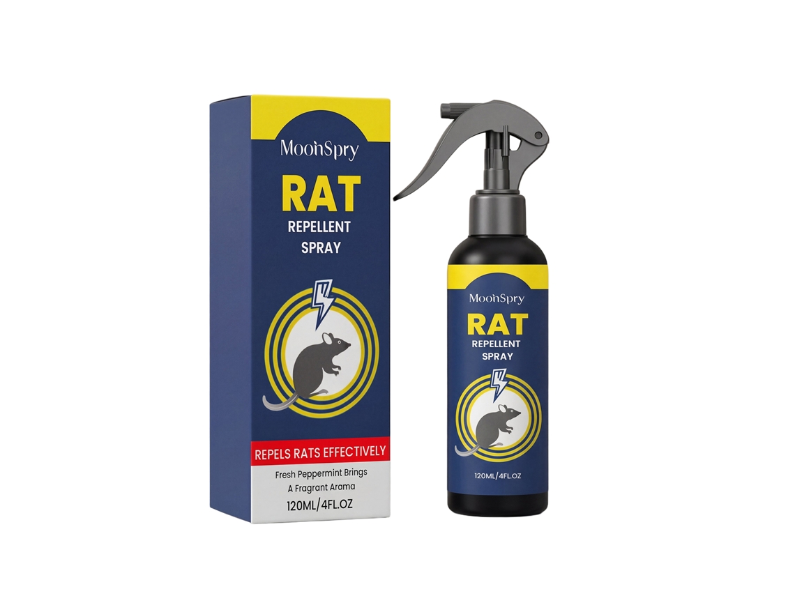 Spray repelente de ratas eficaz para el hogar y el jardín - Worten