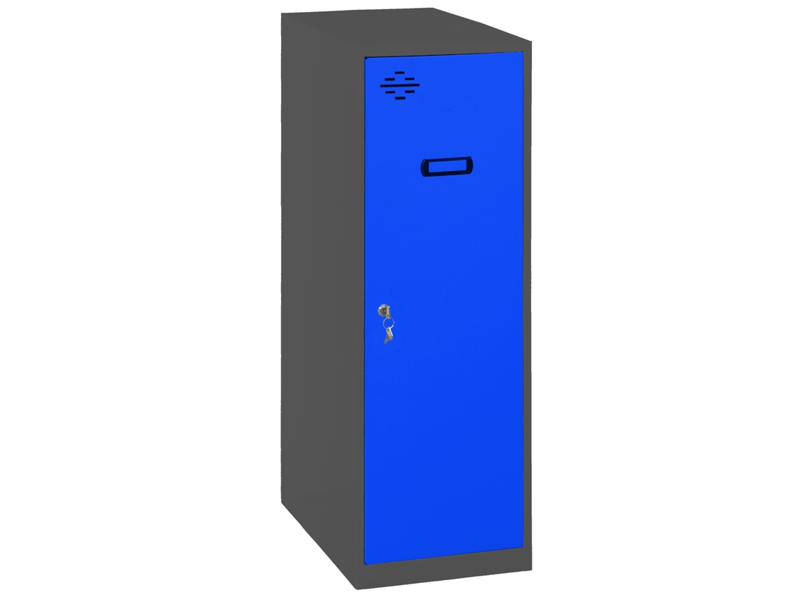 Simonlocker Dism. Mini Individual 915X300X500 Mm Antracita/Azul SIMON RACK