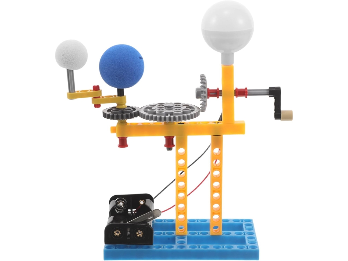 Modelo orbital Sol-Tierra-Luna Modelo geográfico educativo para niños Herramienta educativa CHABERLU
