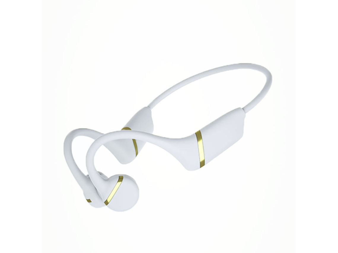 Auriculares Inalámbricos Conducción Ósea Deportes Segunda Generación Aire YIZHOOD Bluetooth Blanco
