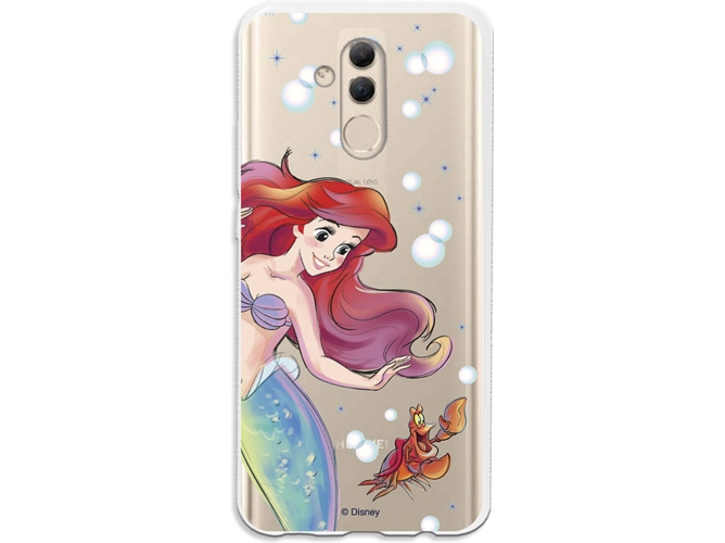 Carcasa Huawei Mate 20 Lite DISNEY Ariel y Sebastián Multicolor