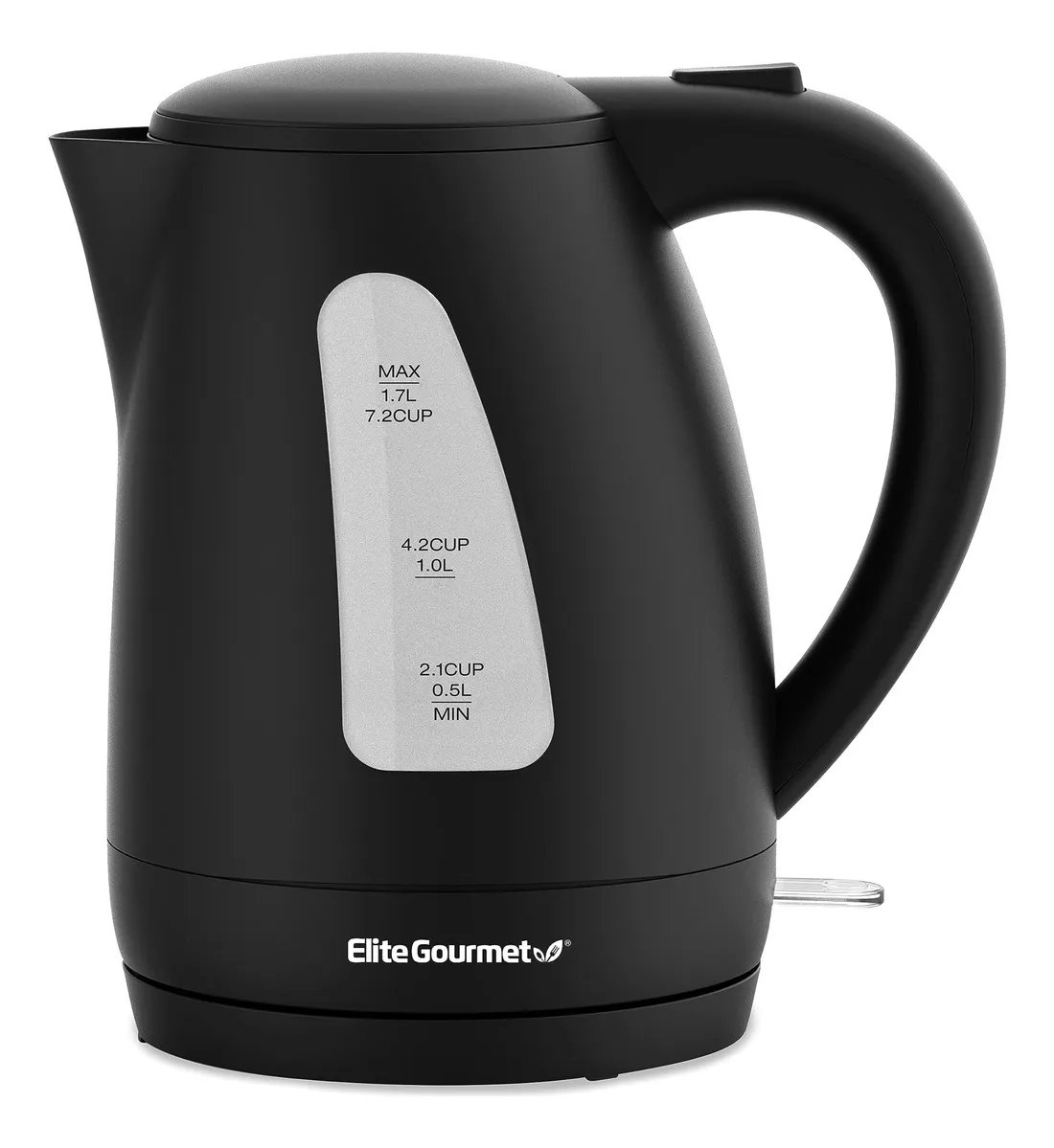 Hervidor eléctrico Elite Gourmet Ekt8690 1,7 L 1500 W Negro