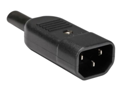 Enchufe Macho Iec C14 Para Alimentación De Extensión