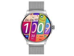 Reloj inteligente con llamadas Bluetooth, control de voz, esferas personalizables, actualizaciones meteorológicas, reproducción de música Yizhood
