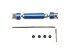 Eje De Transmisión De Acero Para Coche Rc Axial 1/24 Scx24, Accesorio Para Escalada, 45-60 Mm, Azul Oscuro