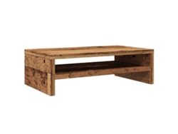 Soporte para monitor de madera antigua, MAISON EXCLUSIVE 42x24x13 cm