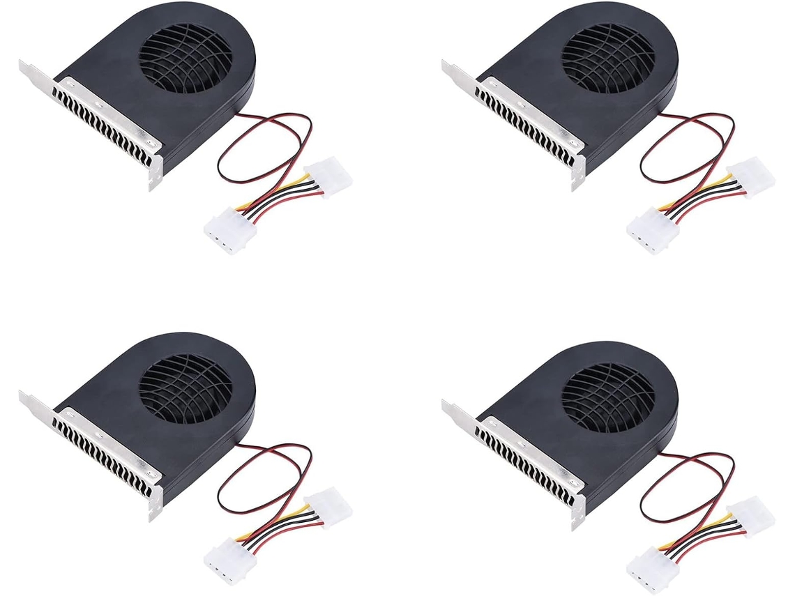 Ventilador De Refrigeración Para Caja De Cpu Con Sistema De Soplador Para 4 Ranuras Mini Pci