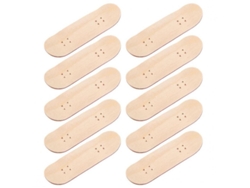 10 Piezas De Repuesto De Madera Nuevas Para Patinetas De Dedos Uwb
