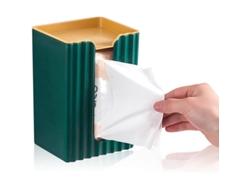 Soporte De Papel Higiénico De Pared Con Estante, Adhesivo, Sin Necesidad De Taladrar, Material Duradero (verde)