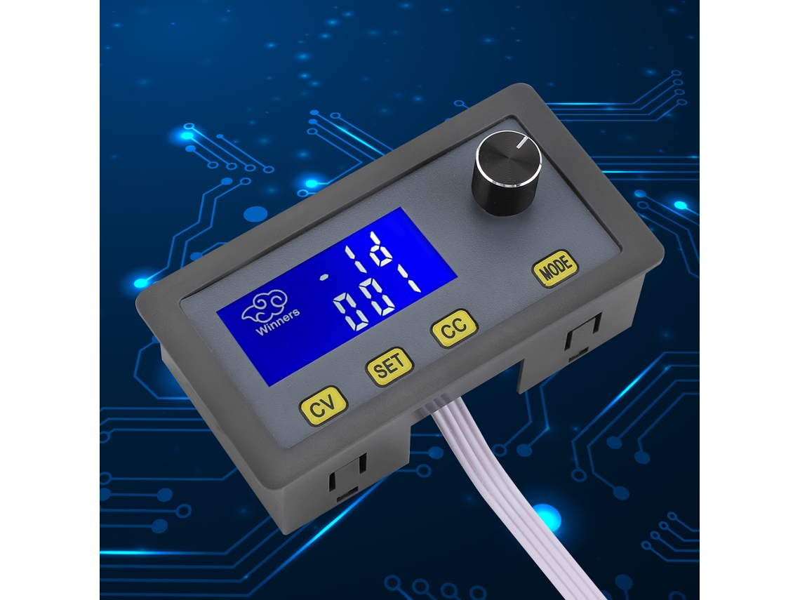 2026as-módulo De Conversión Dc-dc Ajustable 5a Digital Automático Subir/bajar Voltaje Con Ventilador