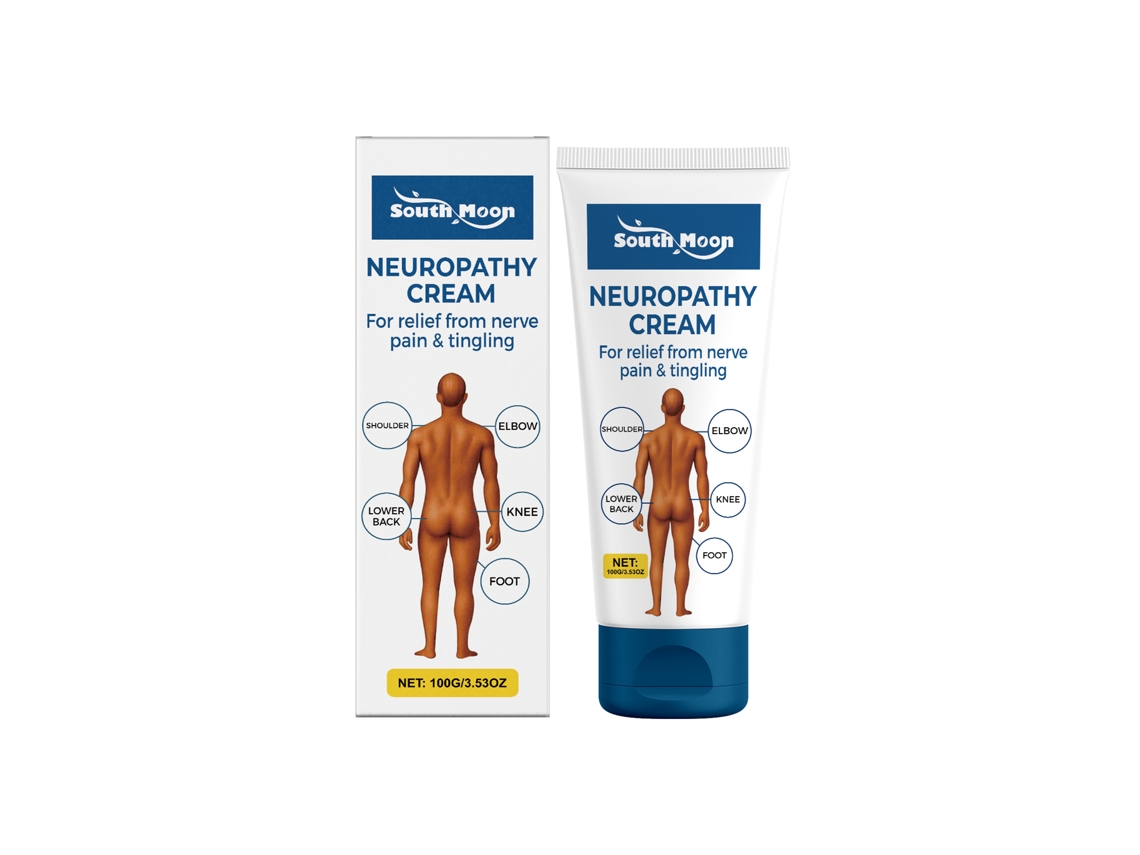 Crema corporal calmante, hidratación suave.
