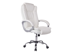 Sillón de Oficina Karen elevable y reclinable Piel sintética Color Blanco VS VENTA-STOCK 72 x 68 x 110