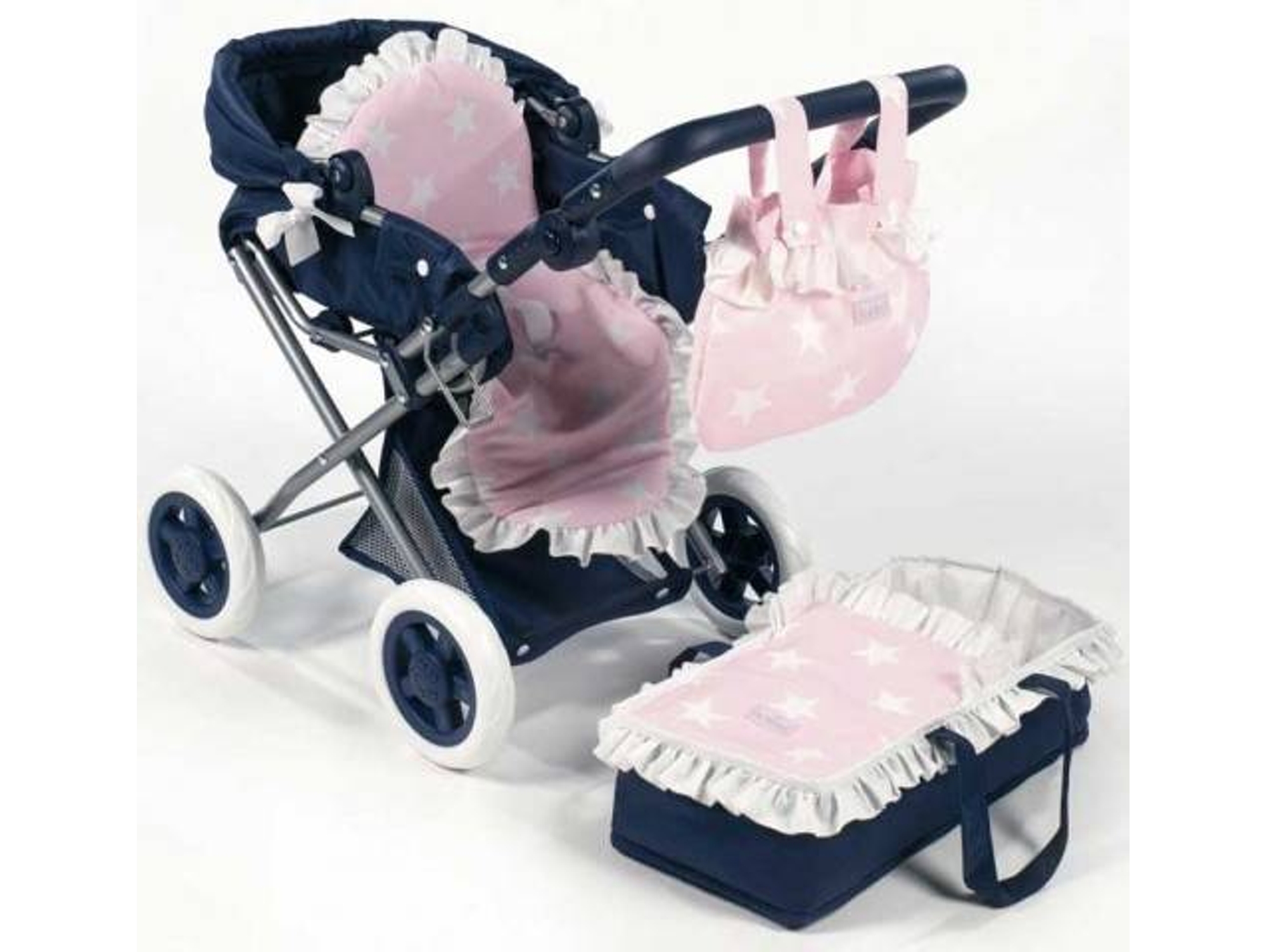 Carrito de Mu ecas LA NI A Carlota Rosa Worten.es