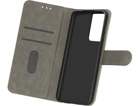 Carcasa y Soporte Samsung Galaxy S21 Ultra AVIZAR Cartera y Suporte Gris