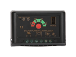 Controlador de carga solar PWM 12/24 V, cargador de potencia ajustable, regulador de batería JN-S 5A