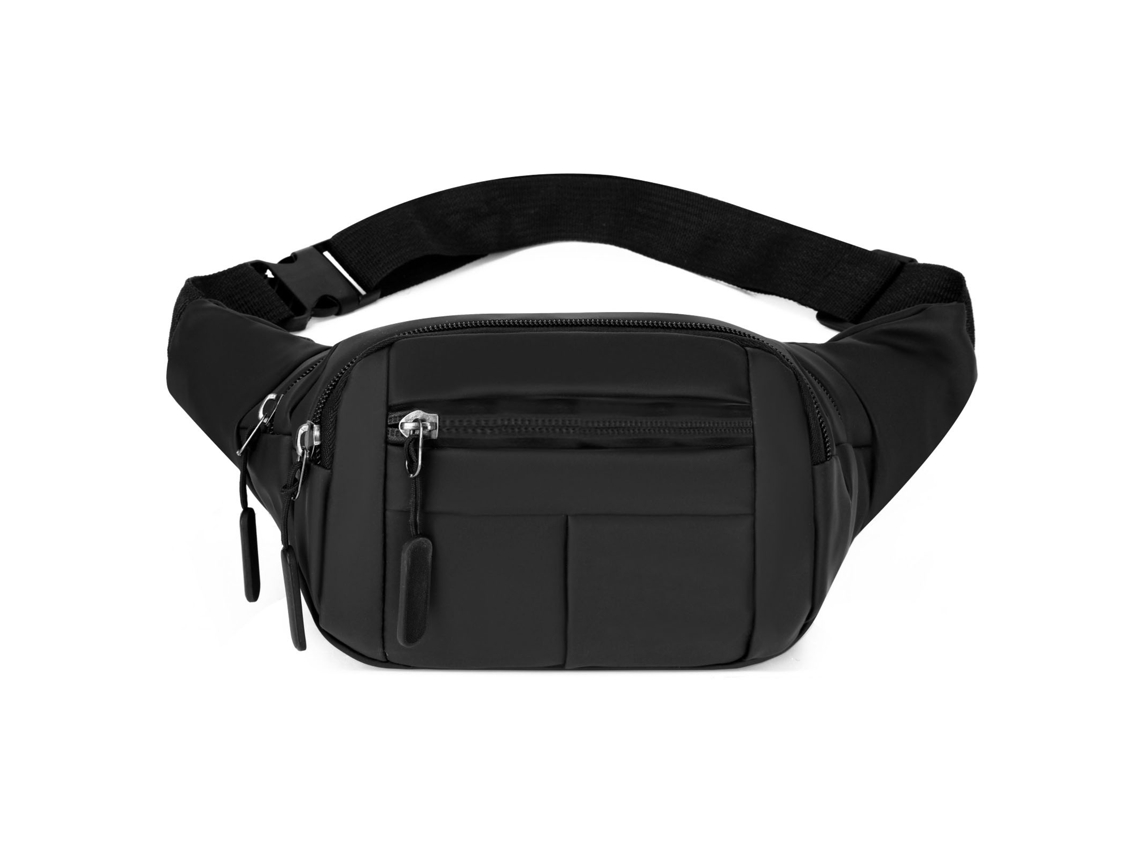 Riñonera Para Hombre Con Múltiples Bolsillos, Impermeable, De Gran Capacidad, Ajustable, De Nailon.