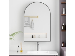 Armario empotrado con espejo y estantes regulables, ideal para baños, salones y dormitorios. Tienda BAGOLY.