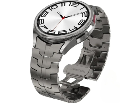 Correa Steellink para Samsung Galaxy Watch4 40Mm Gris Espacial ¡ANTIMPACTO!