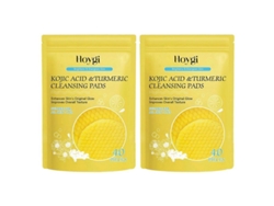 Discos Exfoliantes De Cúrcuma Y Ácido Kójico (40-120 Unidades) Para Todo Tipo De Piel, Aclaran Las Manchas Oscuras.