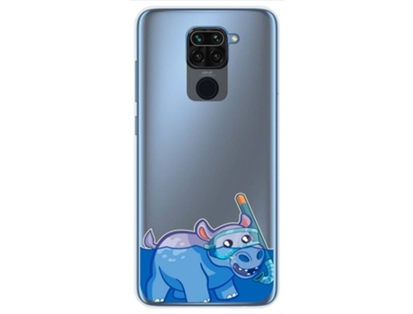 Carcasa Xiaomi Redmi Note 9 TUMUNDOSMARTPHONE Dibujos Transparente Multicolor