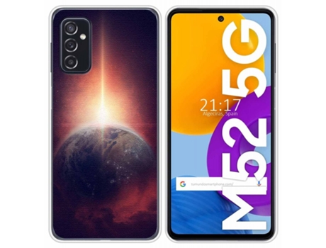 Carcasa Samsung Galaxy M52 5G TUMUNDOSMARTPHONE Dibujos Multicolor