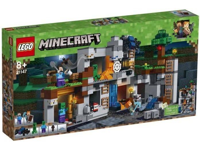 LEGO Minecraft: Las Aventuras de la Roca - 21147 (Edad Mínima: 8 - 644 Piezas)
