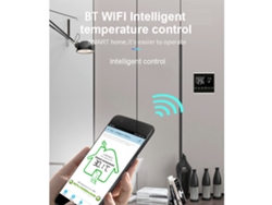 Termostato Inteligente Programable Wi-fi Smart Life Con Control Mediante Aplicación Para Calefacción Eléctrica/agua/caldera