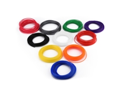 Impresora 3D Crio Genica, Plumas de impresión, Filamento PLA, 10 colores, 10 metros, 1,75 mm, Luz dorada