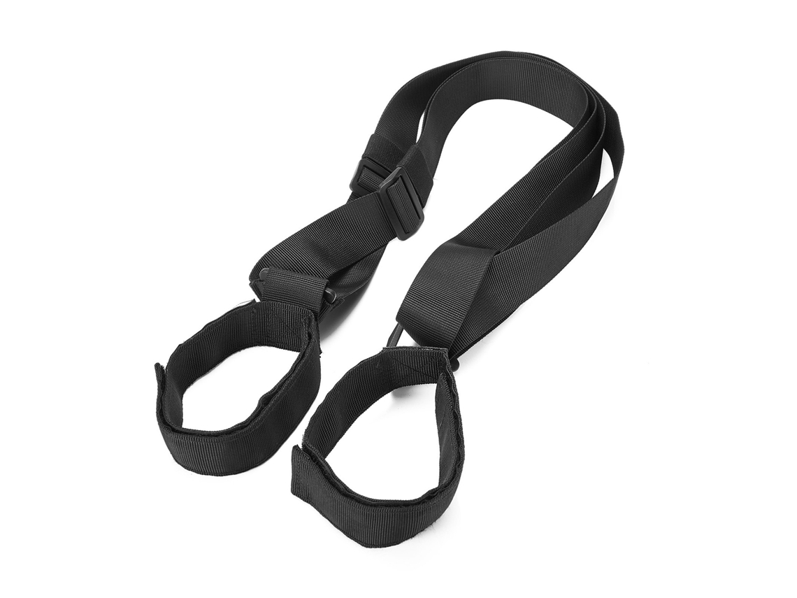 Cinturón Portaesquís Y Bastones Ajustable Con Dos Correas, Nailon Resistente, Accesorios De Esquí