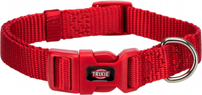 Collar para Perros TRIXIE Premium (Rojo - 25-40 x 1.5 cm - Nylon)