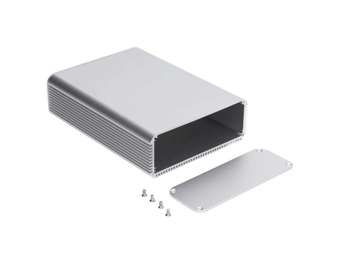 2026velora-caja De Conexión De Aluminio Aleación Para Proyectos Electrónicos 45x120x160mm Plata Mate