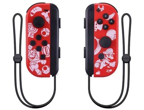 Mando Nintendo Switch ENKERS Gamepad (Inalámbrico - Rojo)