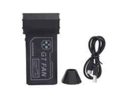 Purificador De Aire Portátil Recargable De 200 W, Motor Sin Escobillas De 140 000 Rpm Y Boquilla Magnética De 53 M/s.