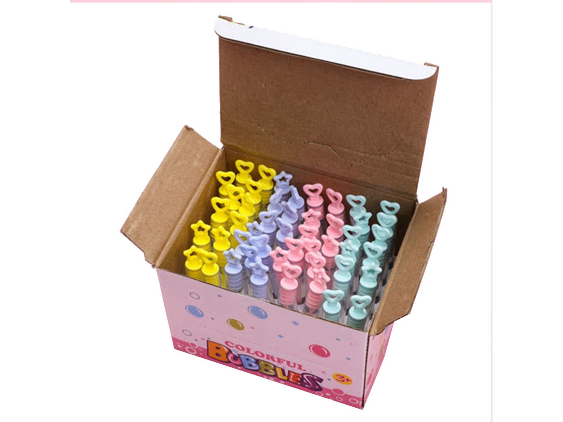 Juego De 48 Varitas Para Hacer Burbujas Con Pegamento, De Plástico Ecológico, Para Niños De 4 A 6 Años, Juguete Para Burbujas.