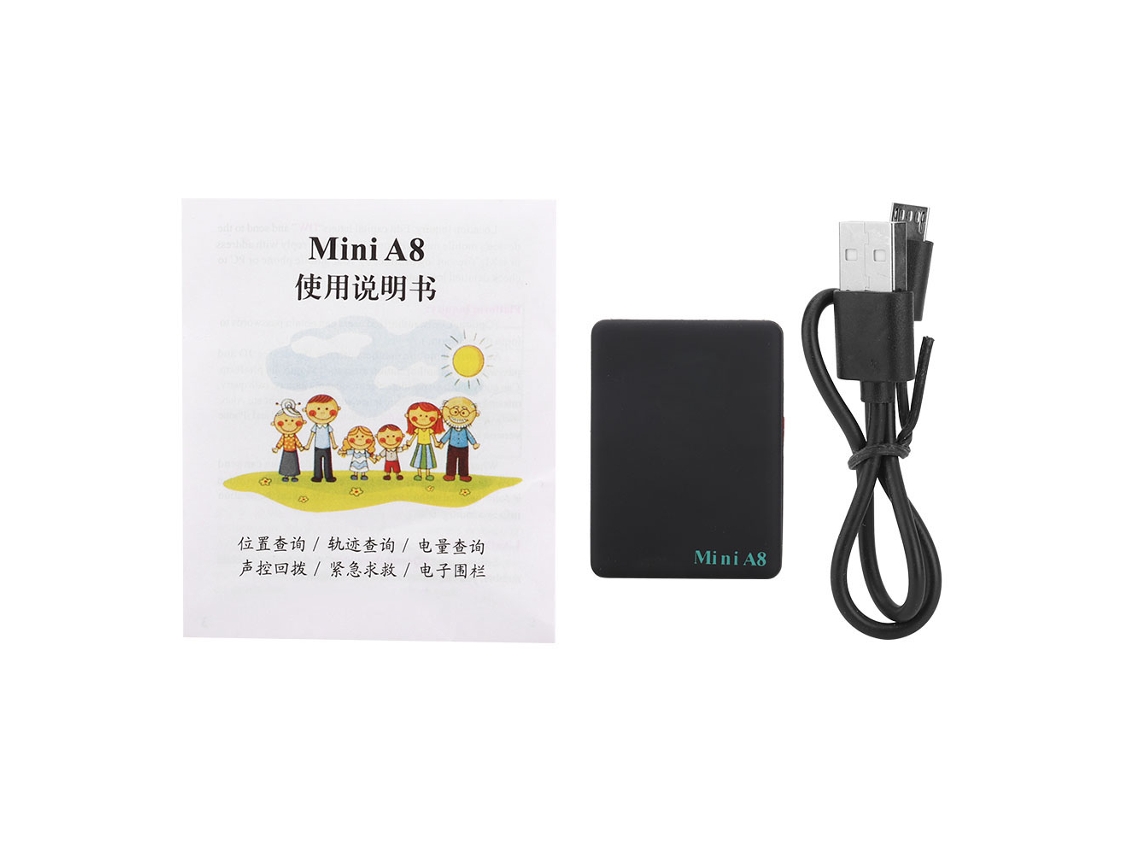 Mini localizador GPS para coche, niños y ancianos. Herramienta de seguimiento y posicionamiento antipérdida.