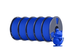 Filamento para impresora 3D, PLA, baja contracción, azul OEM
