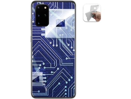 Carcasa Samsung Galaxy S20+ Plus TUMUNDOSMARTPHONE Circuito Multicolor