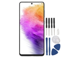 Pantalla de repuesto para Galaxy A73, SM A736B, LCD, táctil, marco, kit de herramientas.