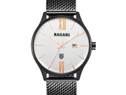 Reloj Deportivo Hombre Bagari De Metal Impermeable Con Movimiento De Cuarzo Fashion