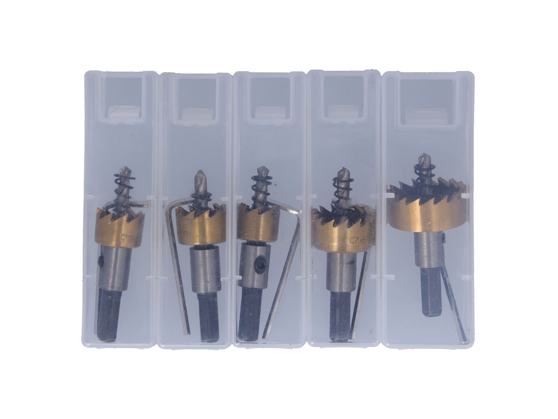 Juego de hojas de sierra Primerox Quick Release HSS para cortar y taladrar metal.