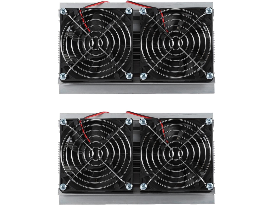 Kit De Sistema De Refrigeración Termoeléctrica Peltier De 2 Piezas, 200 X 115 Mm, 8,5 Mm, 120 W.