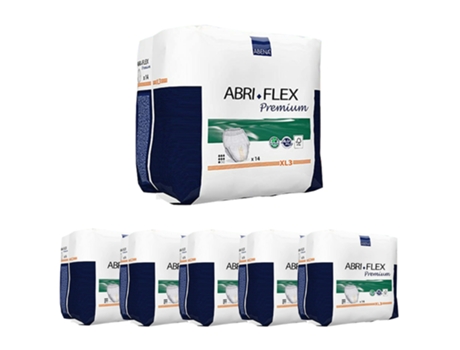 Pañales Calzoncillos ABENA Abri-Flex Premium XL3 Talla XL (Pack 6 x 14 Pañales)